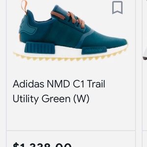 Adidas NMD trail utility green size 7